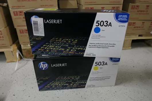 2x HP LaserJet Tonerpatronen