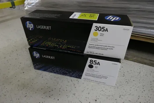 2x HP LaserJet Tonerpatronen