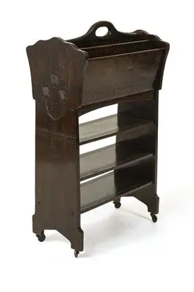 Art Nouveau Newspaper Stand