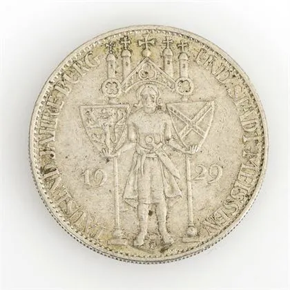 5 Reichsmark Meissen 1929