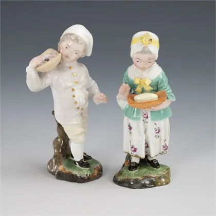 2 Kinderfiguren. Höchst