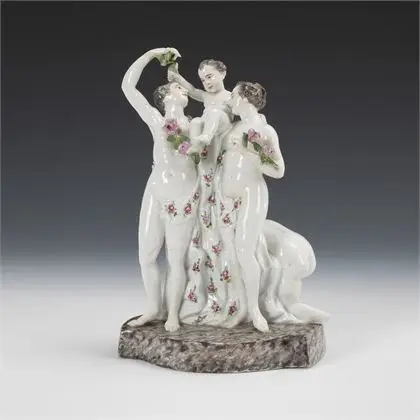 Groupe de figures : Les Trois Grâces. Closter Veilsdorf