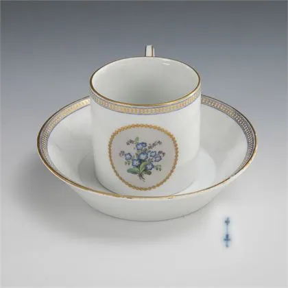 Tasse de vitrine. KPM Berlin