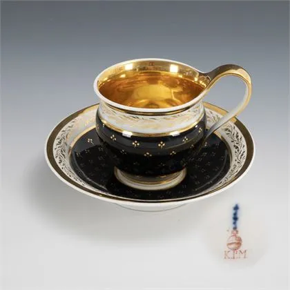 Filiżanka wizytowa Biedermeier. KPM Berlin