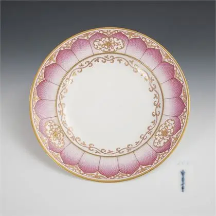Presenteerplateau uit het "Damaskus-Service" voor keizer Wilhelm II, KPM Berlin