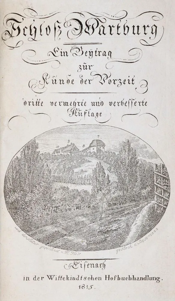 (Thon,J.C.S.). – Schloß Wartburg