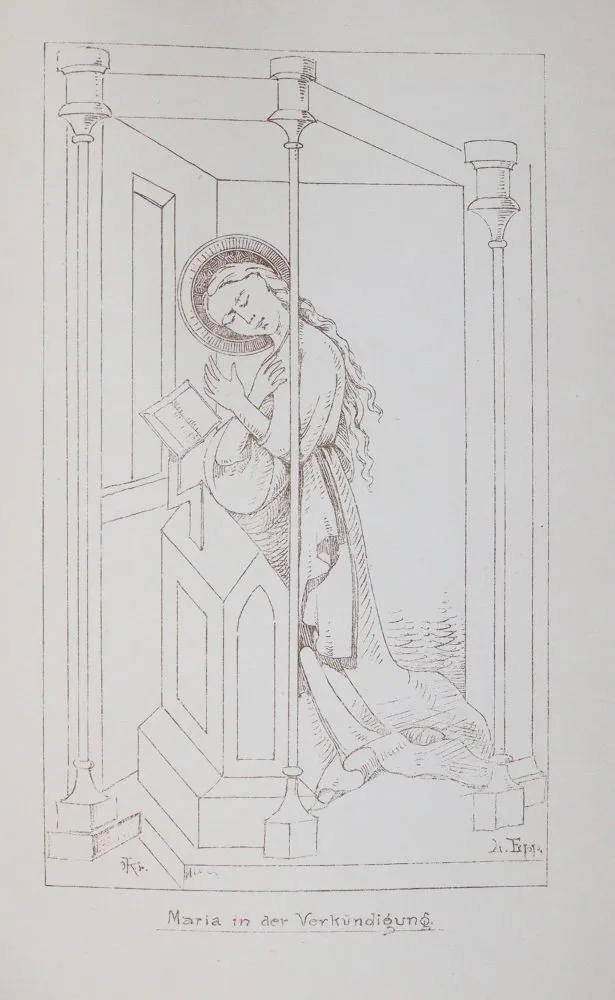Leutz,L. – Die Gothischen Wandgemälde in der Burgkapelle zu Zwingenberg am Neckar