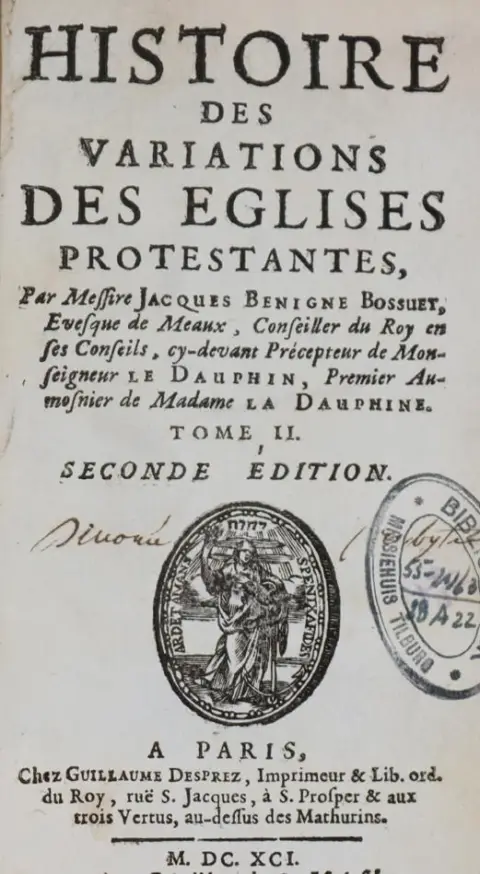 Benigne de Bossuet,J. – Histoire des variations des eglises protestantes
