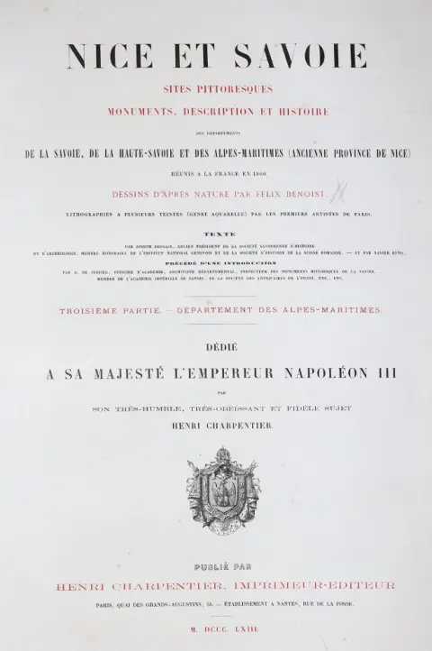 Benoist,F. u. J.Dessaix. – Nice et Savoie