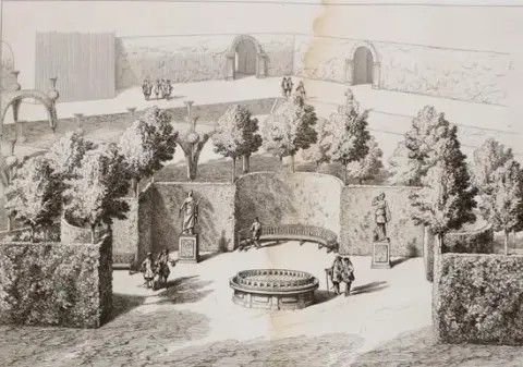 Guillaumot,A.-A. – Chateau d Marly-le-Roi, construit en 1676, detruit en 1798