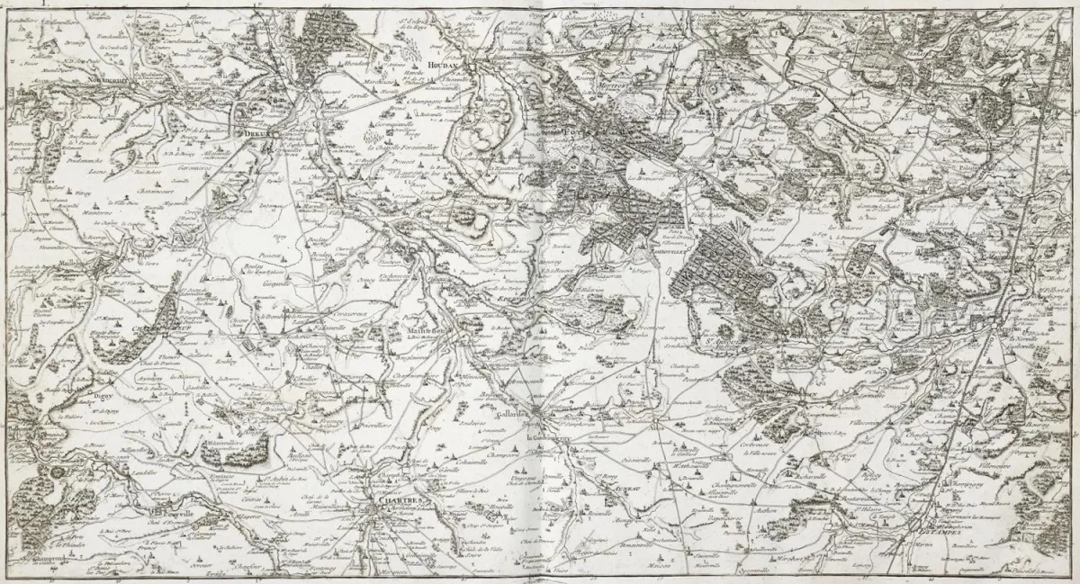 Denis,L. – Atlas topographique de l'ancienne province de Normandie et pays limitrophes, ddi en 1770,..