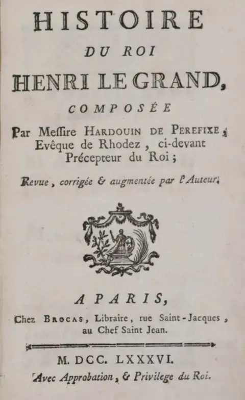 Perefixe (de Beaumont),H. – Histoire du Roi Henri le Grand