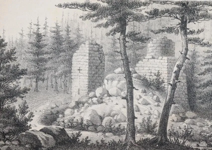 (Schir,N.). La montagne de Sainte-Odile et ses environs