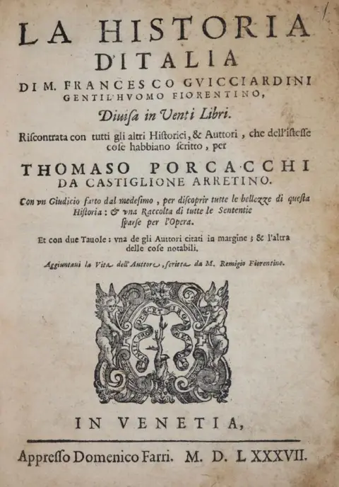 Guicciardini,F. – La historia d'italia..