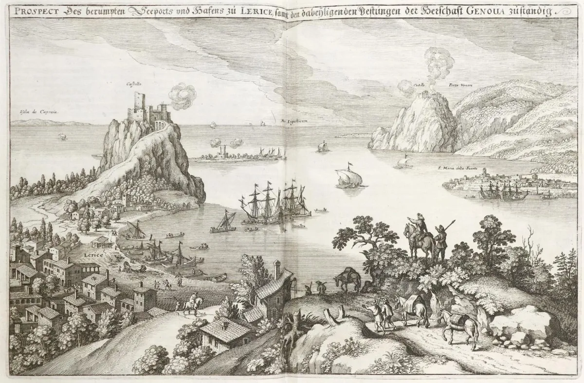 Merian,M. – Topographia Italiae, "Topographia Italiae,..." und Topographia Helvetiae,..., Zwei Werke in einem Bd.: 1