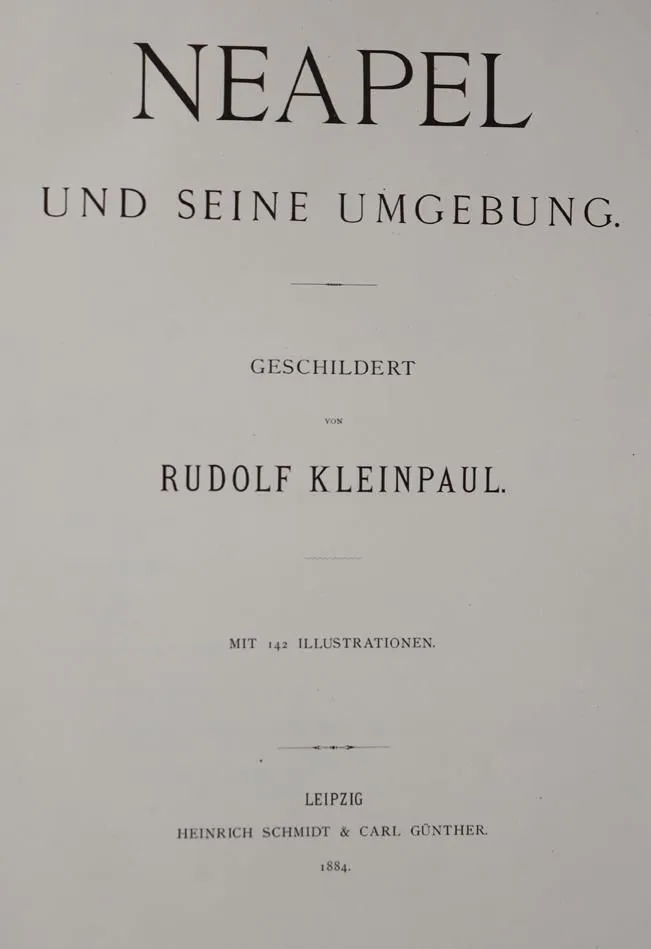 Kleinpaul,R. – Neapel und seine Umgebung