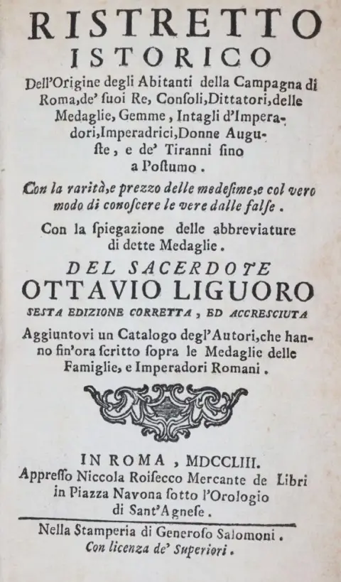 Liguoro,O. – Ristretto istorico