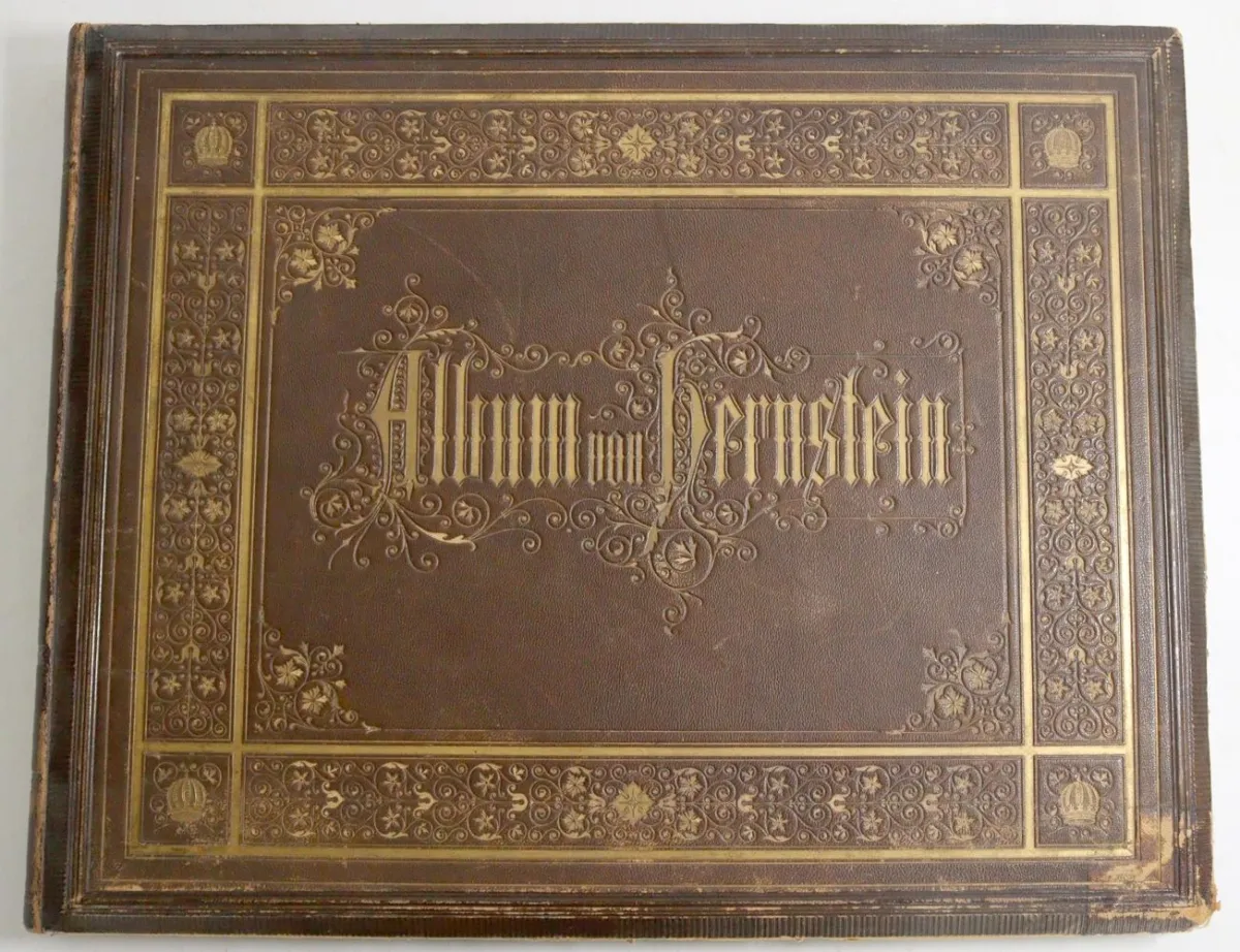 Album Hernstein. – Ilustrace Hernsteinu v Dolním Rakousku, jeho panství a okolí