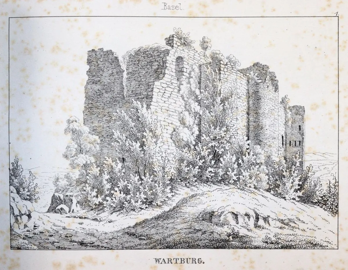 (Wagner,J.F. – Vues de tous les châteaux, palais et ruines de la Suisse)