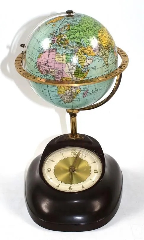 Globusuhr Link & Co. – 1954, Junior Globus Kartogr