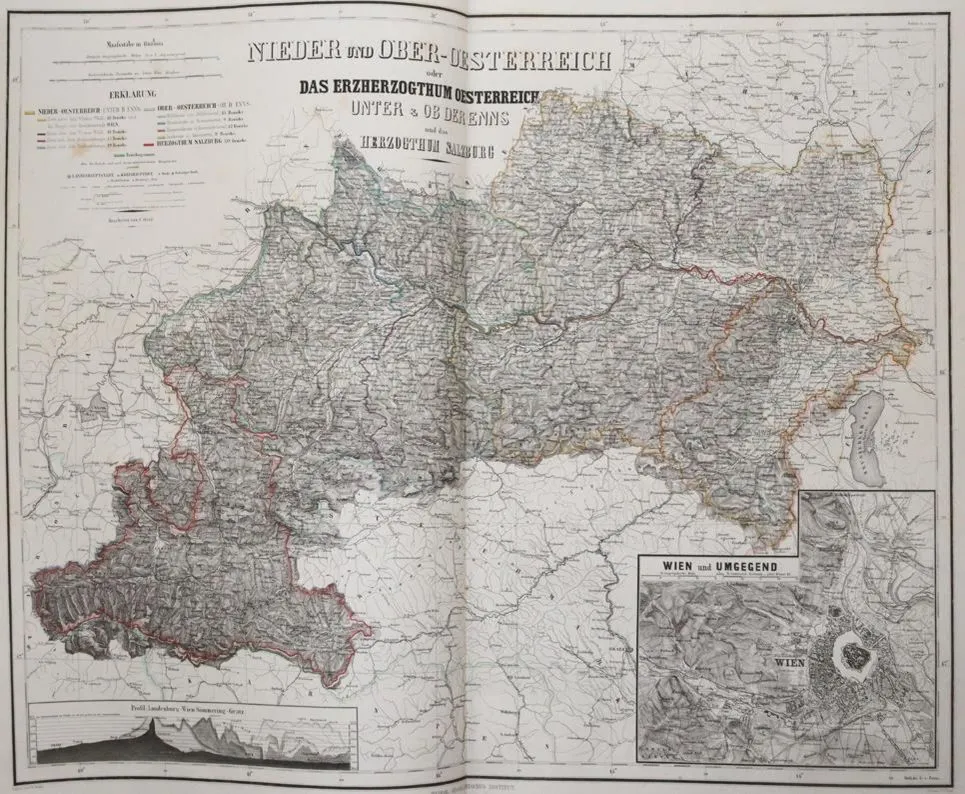 Kiepert,H., C.Gräf en C.Bruhns. – Handatlas van de Aarde en de Hemel