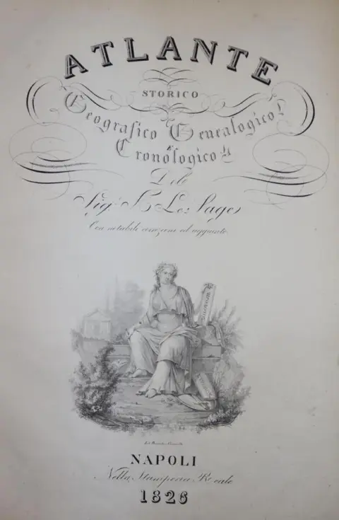 Le Sage,A.R. – Atlante storico, geografico, genealogico, cronologico e letterario
