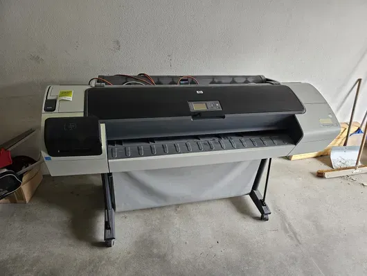 HP Designjet T1200 Plotter inkl. Papier