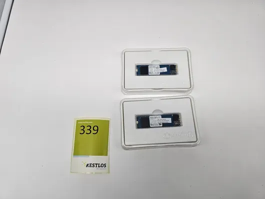 2x Western Digital 256GB SSD