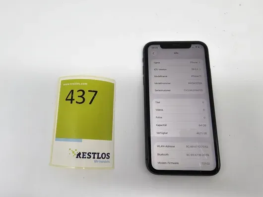 iPhone 11 64GB czarny