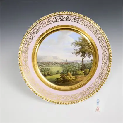 Gezichtsbord "Jena". KPM Berlin