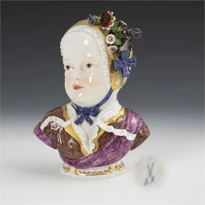 Jongensbuste. Meissen