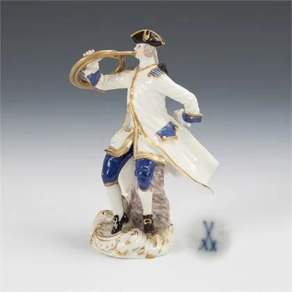 Hoornblazer. Meissen
