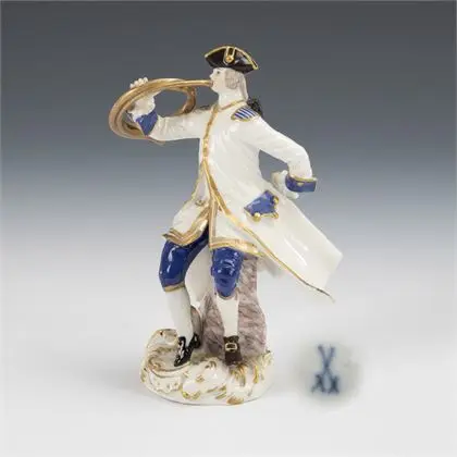 Hoornblazer. Meissen