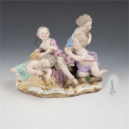 Allégorie : « L'Été ». Meissen