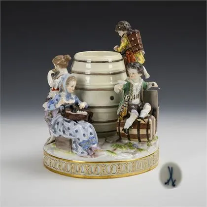 Zahradnická skupina "Vinobraní". Meissen