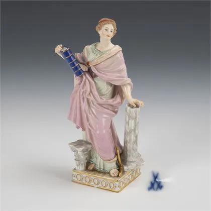 Alegorie: Architektura. Meissen
