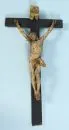 Christ corpus with cross – wood, polychrome corpus, ebonized cross, H= 69 cm, W= 35 cm, probably Maximilian Hitzelberger, Pfronten, 18th c.;
