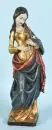 Sainte Apolline – bois polychrome, sur socle, H= 55 cm, XXe s.