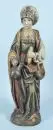 Sainte Élisabeth – bois évidé et polychrome, sur socle, H= 77 cm, XXe s.