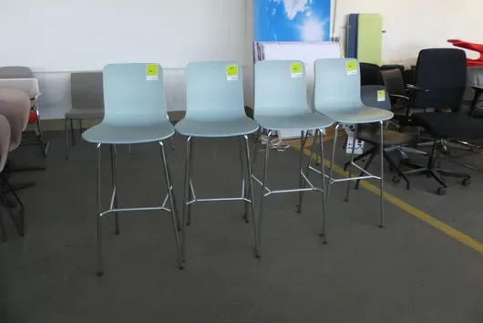 4x Vitra. - Tabouret de bar