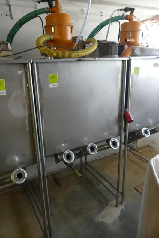 Probably granulate dryer and conveyor