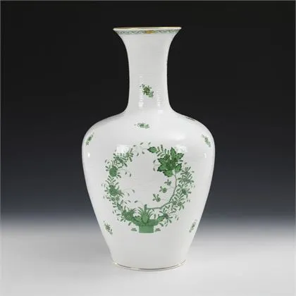 Bodenvase "Apponyi grün". Herend