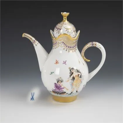 Koffiekan "Duizend-en-een-nacht". Meissen