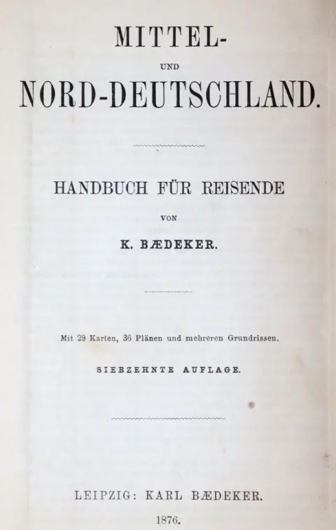 Mittel- und Nord-Deutschland. – Handbuch für Reisende