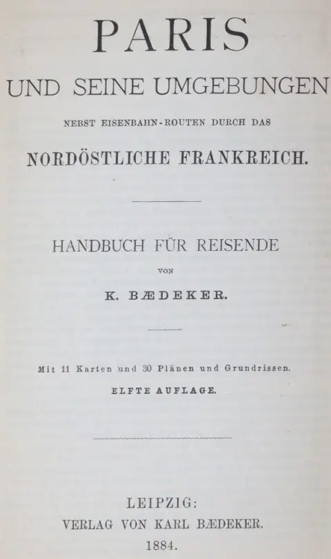 Коллекция – из 19 путеводителей Baedeker