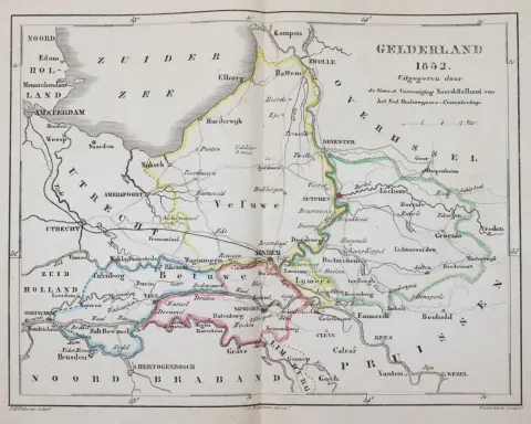 Атлас – van het koningrijk der Nederlanden, het groot-hertogdom Luxemburg en de bezittingen in Azie, Afrika, Amerika e