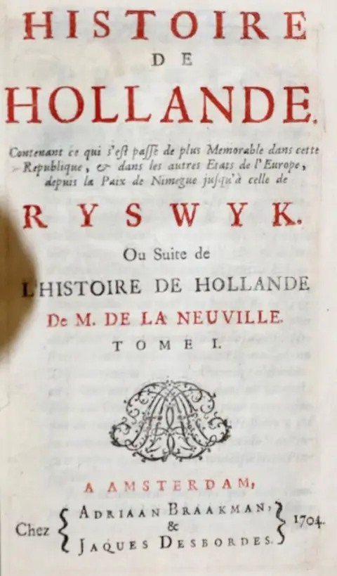 Baillet,A. (псевд.: De la Neuville). – Histoire de Hollande contenant..