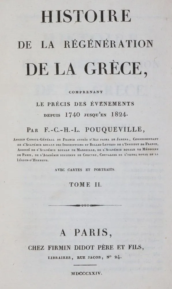 Pouqueville,F.C.H.L. – Histoire de la rgneration de la Grce