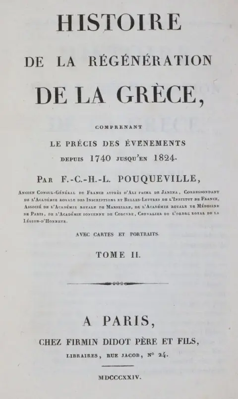 Pouqueville,F.C.H.L. – Histoire de la rgneration de la Grce