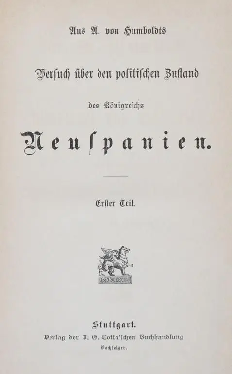 Humboldt,A.v. – Gesammelte Werke